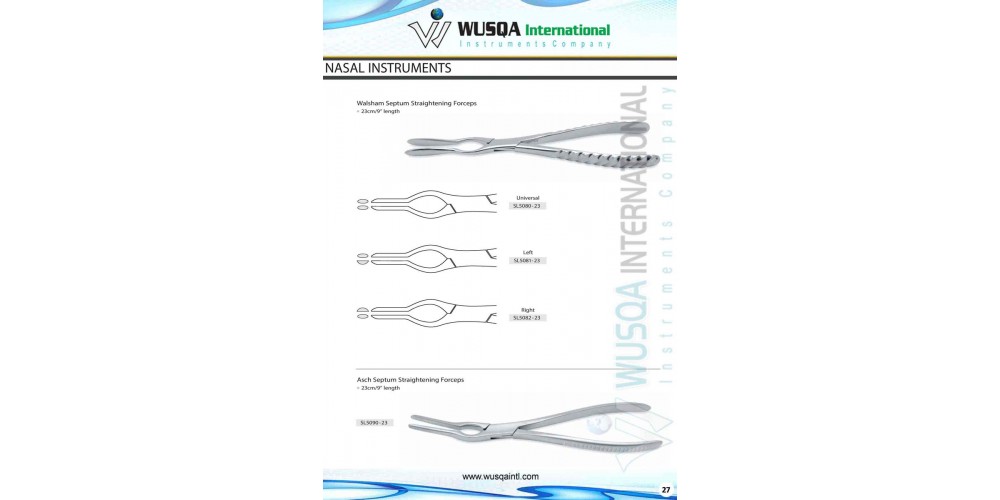 Nasal Instruments 